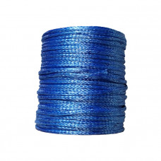 Канат HMPE 1/4", 6 мм синій
