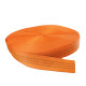 Polyester webbing for lashing straps 50 mm orange (per 1 m)