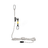 Шнур с самоблокирующим устройством STOPROPE и карабином AJ501T (30м) AC404-30
